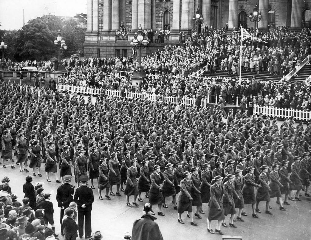 The Australian Women’s Army Service (AWAS) – Old Treasury Building