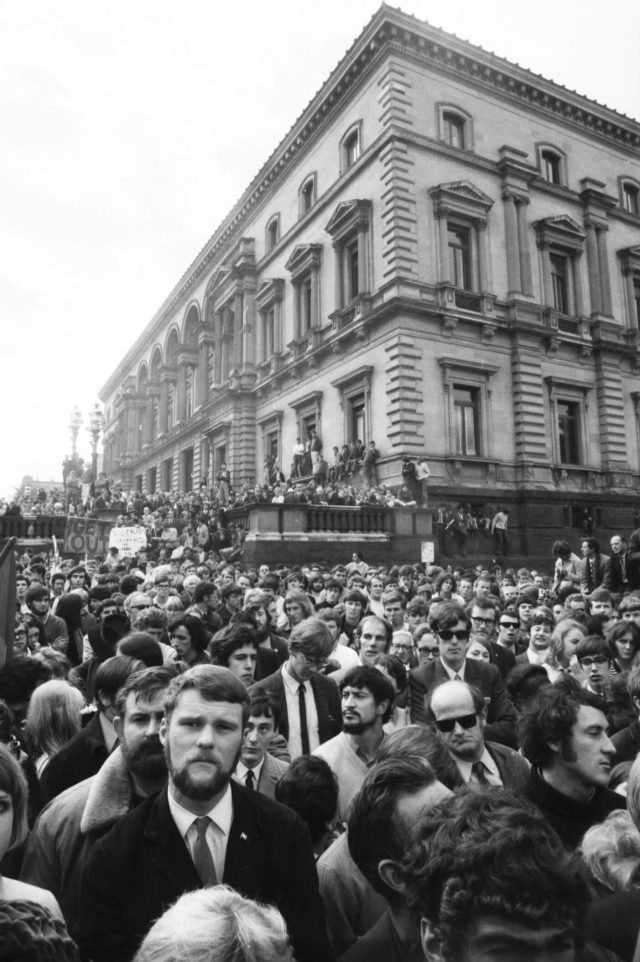 Protest for Peace – Old Treasury Building