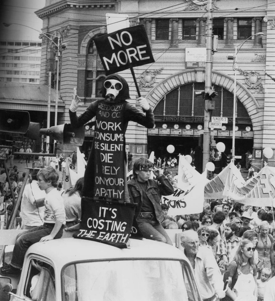 Protest for Peace – Old Treasury Building