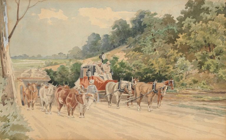 On the Road: The horse-drawn coach – Old Treasury Building